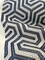 1 Yard Cayden Emb Indigo Blue Drapery Upholstery Fabric 56 Inches Wide